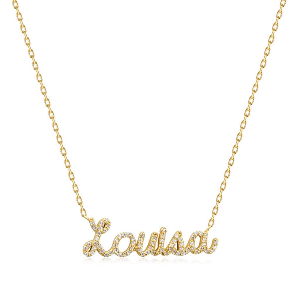 Collier personnalisé prénom Louisa